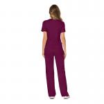 Cherokee Revolution Mock Wrap Top Wine S CHWW610WINES WIS25507
