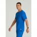 Skechers Slip-ins Flex Knit Scrub Top Royal Blue S SKT229ROYAS WIS27137