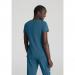 Skechers Slip-ins Serene Knit Scrub Top: Professional Comfort for Healthcare Professionals Bahama Bl WIS28056
