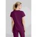 Skechers Slip-ins Flow Knit Scrub Top: Ultimate Comfort & Style for Healthcare Professionals Wine XL WIS28093