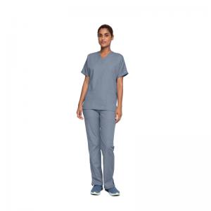 Cherokee Unisex Scrub Top Grey 5XL CH4700GREY5XL WIS28341