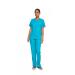 Cherokee Unisex Scrub Top Turquoise S CH4700TURQS WIS28919