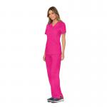 Cherokee Revolution Mock Wrap Top Electric Pink L CHWW610EPINL WIS29107