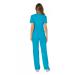 Cherokee Revolution Mock Wrap Top Turquoise M CHWW61 CHWW610TURQM WIS29124