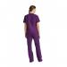 Dickies Signature V-neck Scrub Top Eggplant L CH86706EGGPL WIS29503
