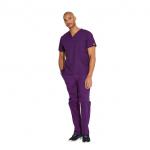 Dickies Signature Unisex Scrub Top: Comfort, Style & Practicality for Healthcare Professionals Eggpl WIS29994