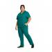 Dickies Signature Unisex Scrub Top Hunt Grn S C CH83706HUNTS WIS30009