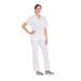 Dickies Signature Unisex Scrub Top: Comfort, Style & Practicality for Healthcare Professionals White WIS30017