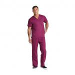 Dickies Signature Unisex Scrub Top: Comfort, Style & Practicality for Healthcare Professionals Wine WIS30067