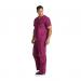 Dickies Signature Unisex Scrub Top: Comfort, Style & Practicality for Healthcare Professionals Wine WIS30070