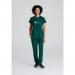 Barco One Flux Medical Scrub Top Hunt Grn 5XL B BOT216HUNT5XL WIS32399