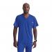 Skechers Unisex V Neck Scrub Top Galaxy Blue XS SK0112GABLXS WIS36411
