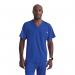 Skechers Unisex V Neck Scrub Top Galaxy Blue 4XL SK0112GABL4XL WIS36426