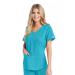 Skechers Breeze Womens Scrub Top Turquoise 5XL SK101TURQ5XL WIS36613