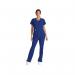 Skechers SK101 Breeze Female Scrub Top Galaxy Blue Size 2XL SK101GABL2XL WIS36618