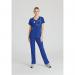 Skechers Womens V-Neck Scrub Top Galaxy Blue XL SK102GABLXL WIS36646