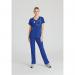 Skechers Womens V-Neck Scrub Top Galaxy Blue 2XL SK102GABL2XL WIS36655