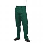 Work in Style MT037 Male Healthcare Trouser Bottle Green Size 40 in MT037BOTT40 WIS37756