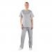 Work in Style Smart Scrub V-Neck Scrub Top PGrey S 434NPHPGRYS WIS38815