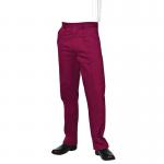 Work in Style MT037 Male Healthcare Trouser Maroon Size 50 in MT037MARO50 WIS46402