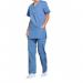 Cherokee Professional V-Neck Scrub Top: Comfortable Medical Workwear for Healthcare Professionals Ce WIS46478