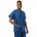 334LW Unisex Lightweight Scrub Top Cornflower Size M 334LWCORNM WIS55225