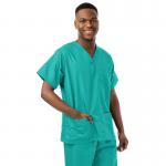 334LW Unisex Lightweight Scrub Top Jade Green Size S 334LWJADES WIS55255