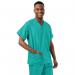 334LW Unisex Lightweight Scrub Top Jade Green Size S 334LWJADES WIS55255