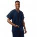 Unisex Lightweight Scrub Top Navy XL 334LWNAVYXL WIS55285