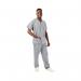 334LW Unisex Lightweight Scrub Top Pale Grey Size 2XL 334LWGREY2XL WIS56977