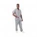 334LW Unisex Lightweight Scrub Top Pale Grey Size 3XL 334LWGREY3XL WIS56980