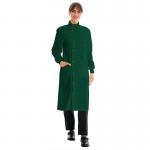 Work in Style Howie Lab Coat Regular Bot Green 36 EEHWCRBOTT36 WIS58402