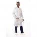 Work in Style Flame Retardant Lab Coat Unisex Wht L EEFRLCWHITL WIS59194