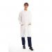 Work in Style Flame Retardant Lab Coat Unisex Wht M EEFRLCWHITM WIS59197
