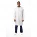 Work in Style Prof Unisex Laboratory Coat White 46 EEUNCWHIT46 WIS60688