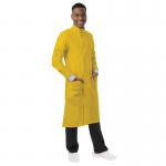 Howie Lab Coat: Premium Professional Workwear - Comfortable, Functional & Available in 9 Colours Yel WIS60913