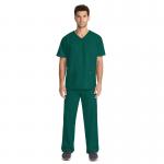 Cherokee Originals Ultra V-Neck Scrub Top HGrn M C CKE00014AHUNTM WIS66255