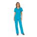 Cherokee Revolution Mock Wrap Top Turquoise XL CHWW61 CHWW610TURQXL WIS72940
