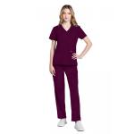 Cherokee Originals Ultra Female V-neck Scrub Top: Professional Comfort for Healthcare Professionals WIS73636