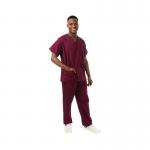 334LW Unisex Lightweight Scrub Top Maroon Size S 334LWMAROS WIS79169