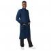 Work in Style Howie Laboratory Coat Tall Navy 36 EEHWCTNAVY36 WIS80975
