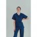 Key Scrubs Eco Stretch Atlantic Scrub Top Navy L KEYTU100NAVYL WIS82028