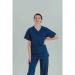 Key Scrubs Eco Stretch Atlantic Scrub Top Navy M KEYTU100NAVYM WIS82029