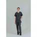 Key Scrubs Eco Stretch Atlantic Scrub Top Pewter L KEYTU100PEWTL WIS82038