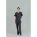 Key Scrubs Eco Stretch Atlantic Scrub Top Pewter M KEYTU100PEWTM WIS82039