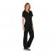 Cherokee Revolution Mock Wrap Top Black L CHWW610BLACL WIS82933