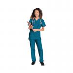 Cherokee WW530C Unisex Scrub Set Top and Trouser Caribbean Blue Size 3XL WW530CCARI3XL WIS86849