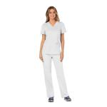 Cherokee Revolution Mock Wrap Top White 2XL CHWW610WHIT2XL WIS87795