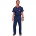 Cherokee Originals Unisex Medical Scrub Set - Comfortable, Practical Healthcare Uniform Navy 5XL WIS89021