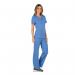 Cherokee Revolution Mock Wrap Top Ceil Blue M CHWW610CEILM WIS94281